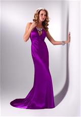 2012 Flirt Prom P4519.  Available in Charcoal, Funky Pink, Purple Passion